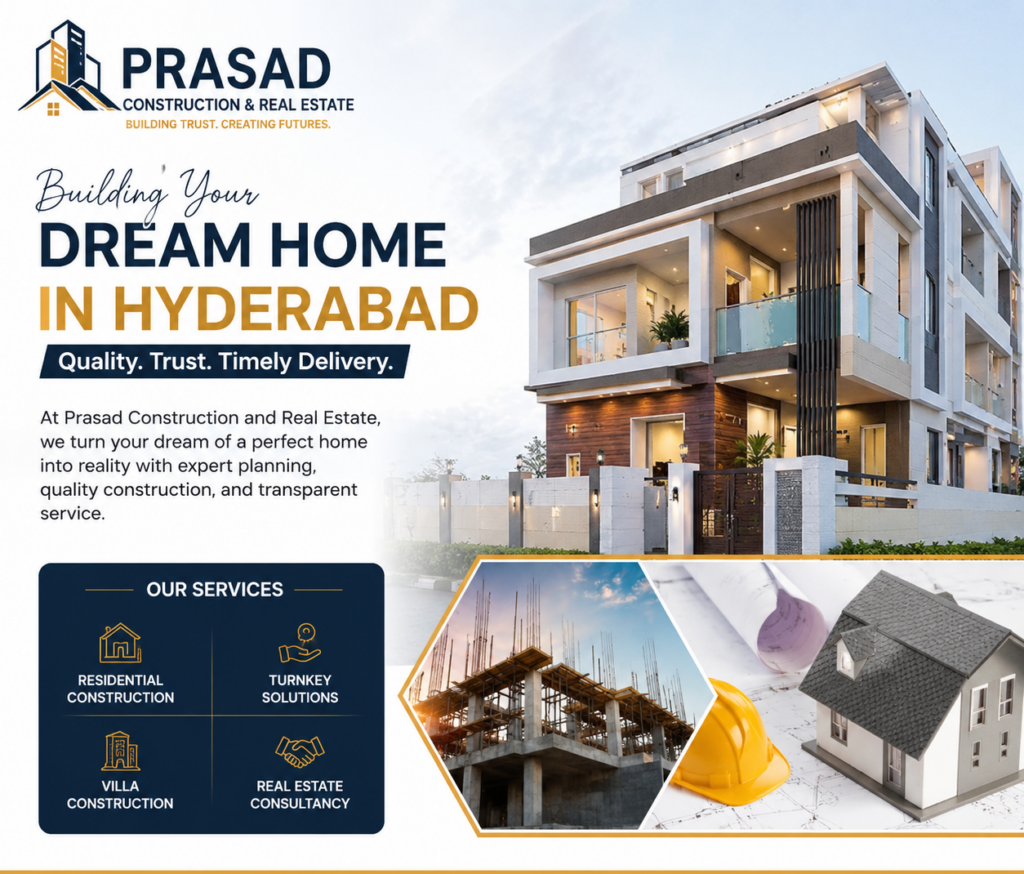 Residential Construction in Hyderabad